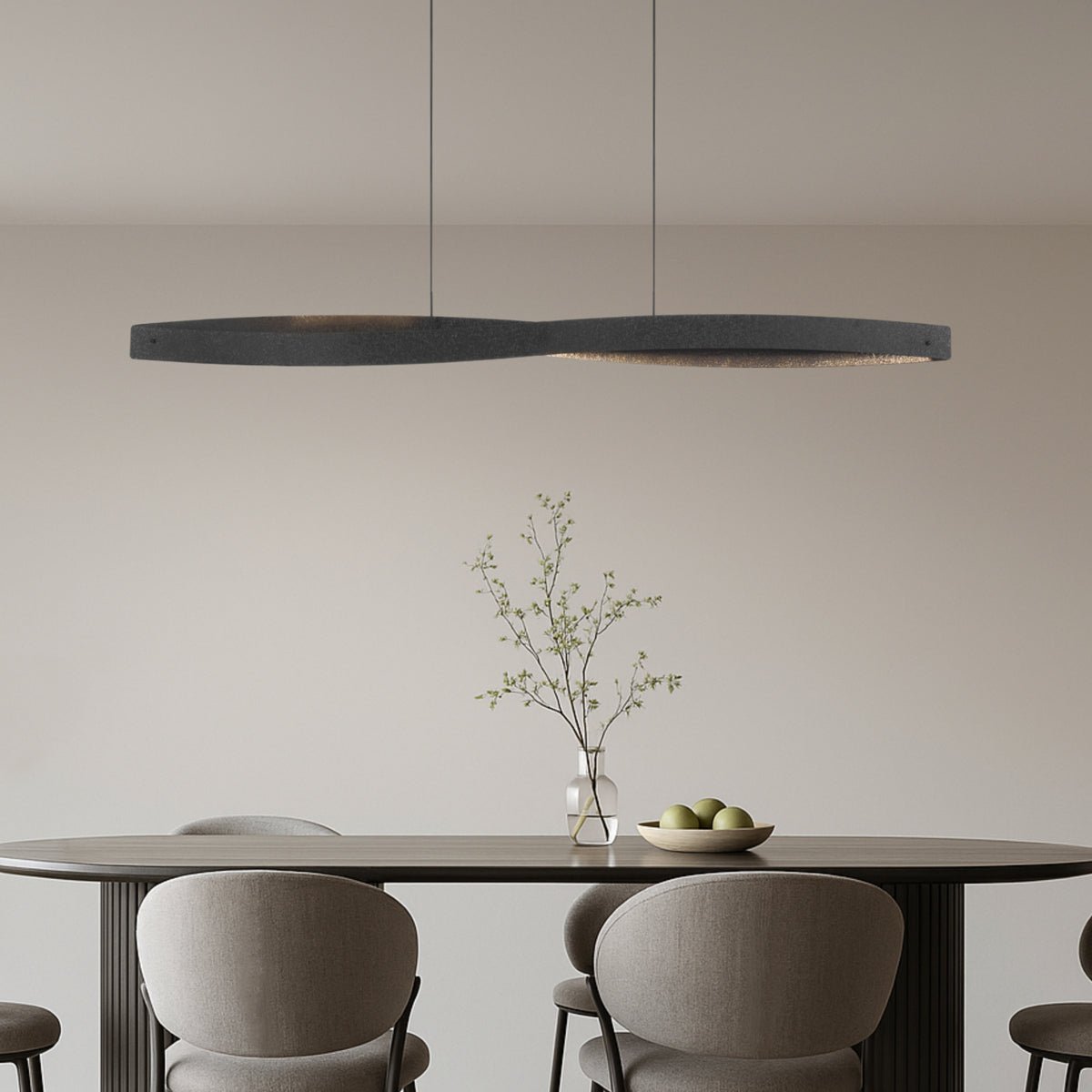 Telbix AREZZO Pendant Light (Available in Black & Silver| 150cm & 240cm)