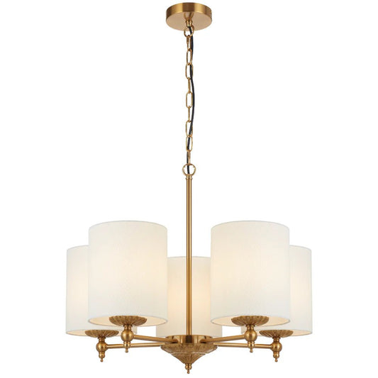 Telbix Argos 3 5 and 8 Light Pendant in Ivory or Black - Mases LightingTelbix