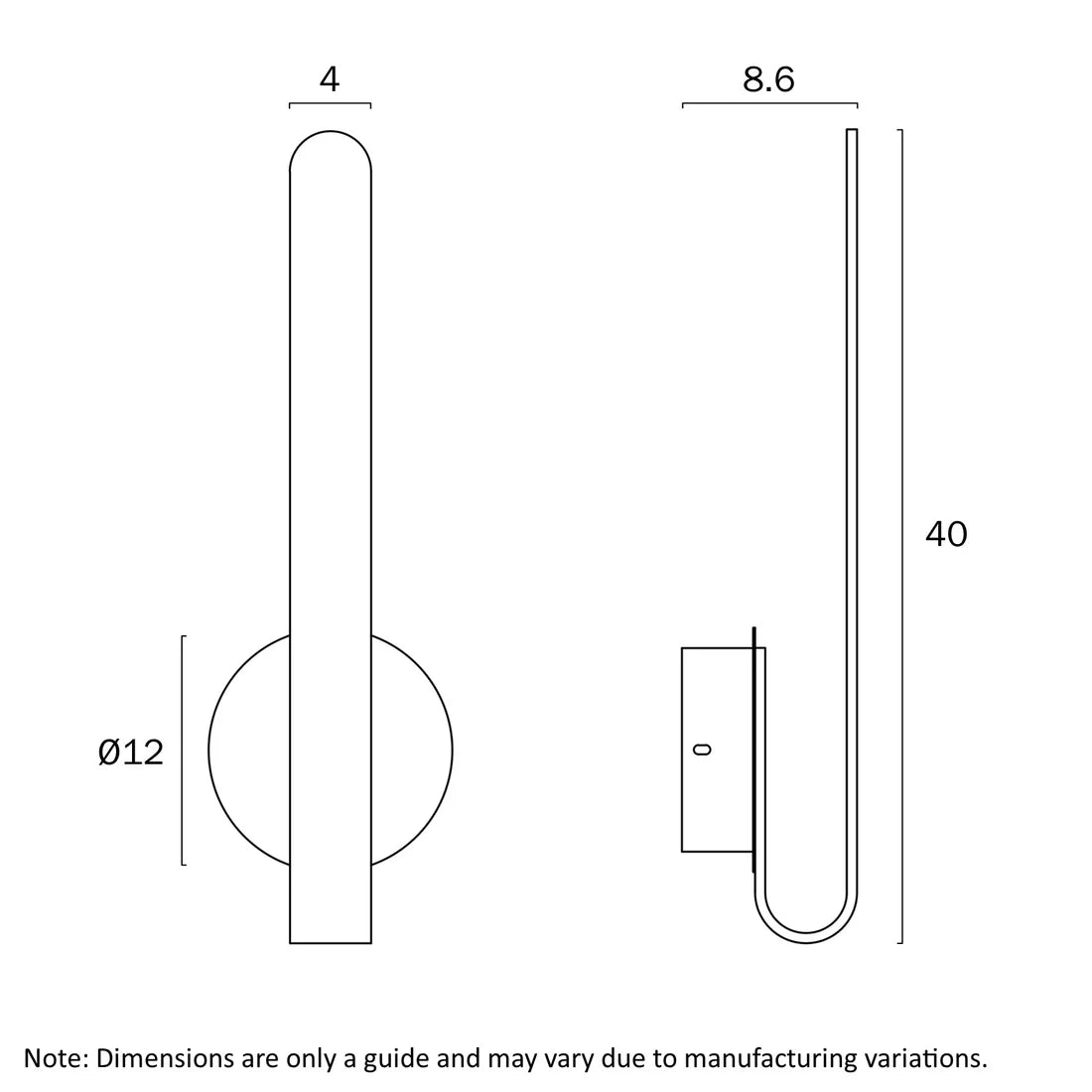 Telbix Atala 40 Wall Light - Mases LightingTelbix