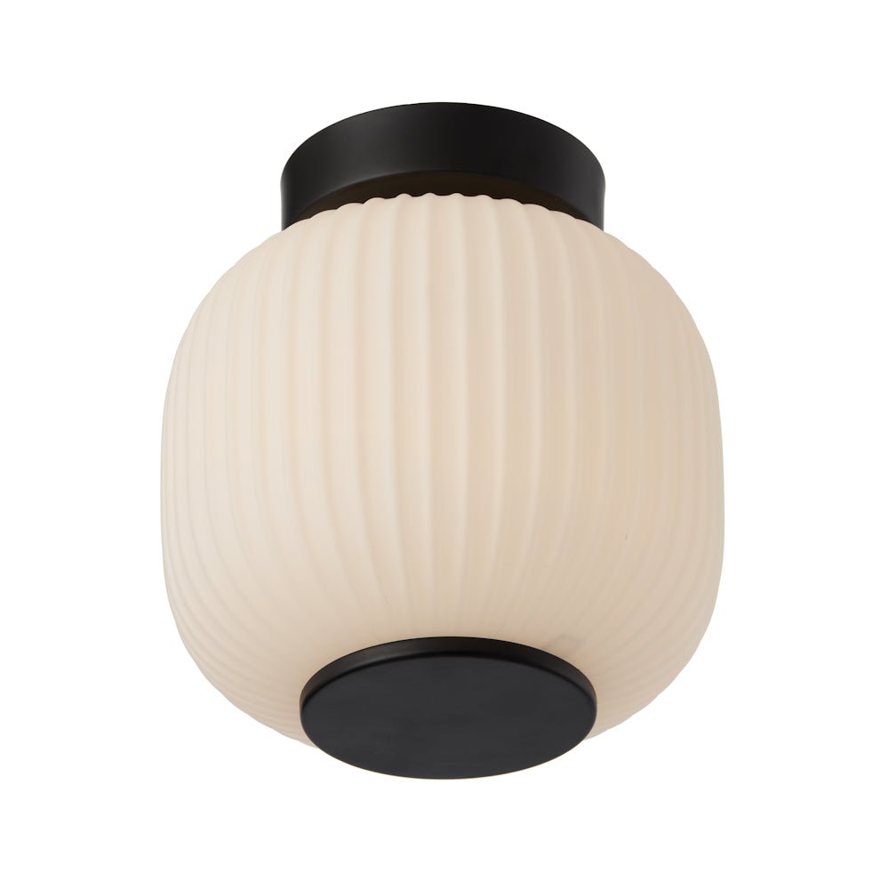Telbix Bobo 20cm Batten Fix Black Opal BOBO BF20 - BKOM - Mases LightingTelbix