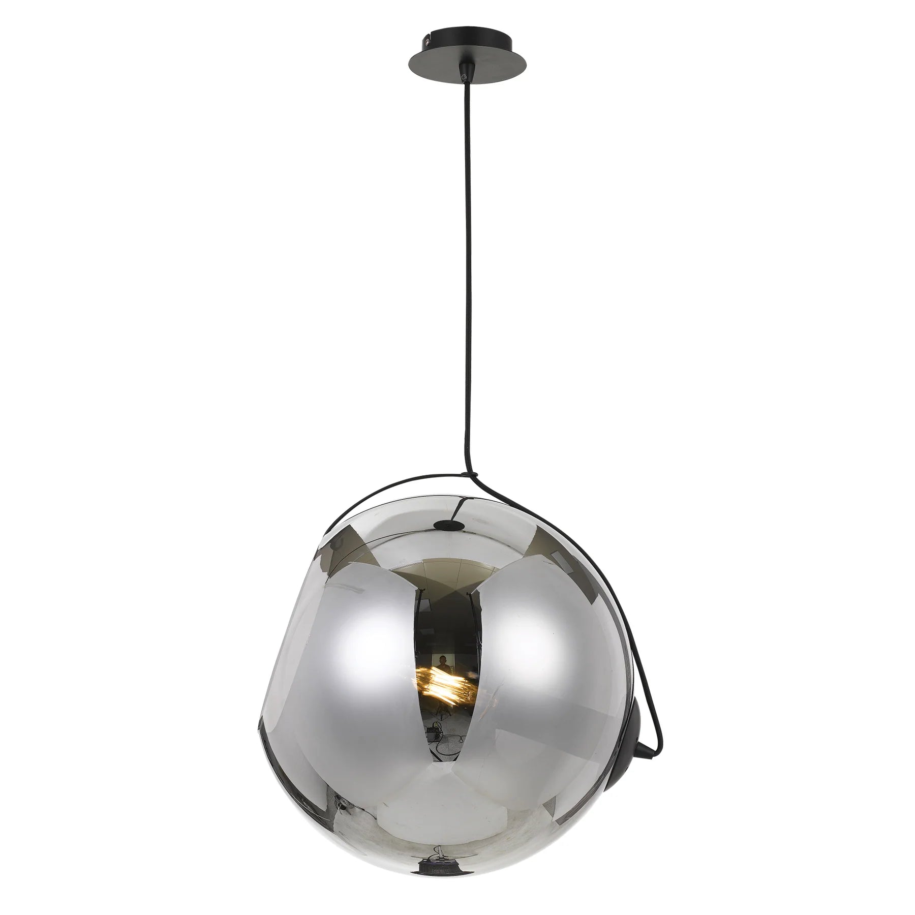 Telbix Bondi 40, 30, 20cm Lights Pendant - Smoke - Mases LightingTelbix