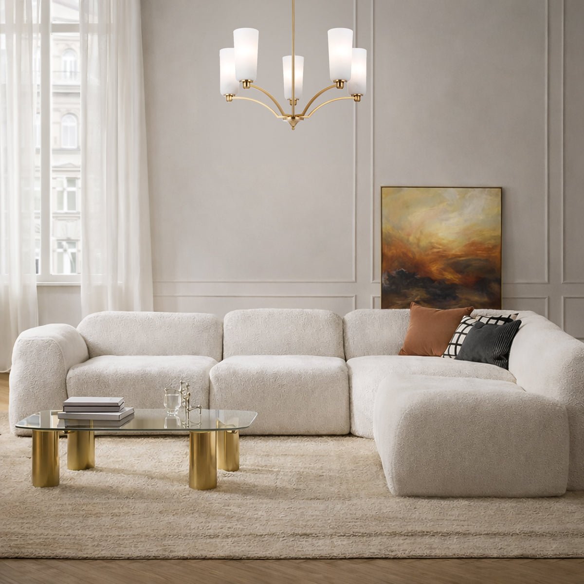 Telbix Brevan 5 Light Pendant - Mases LightingTelbix