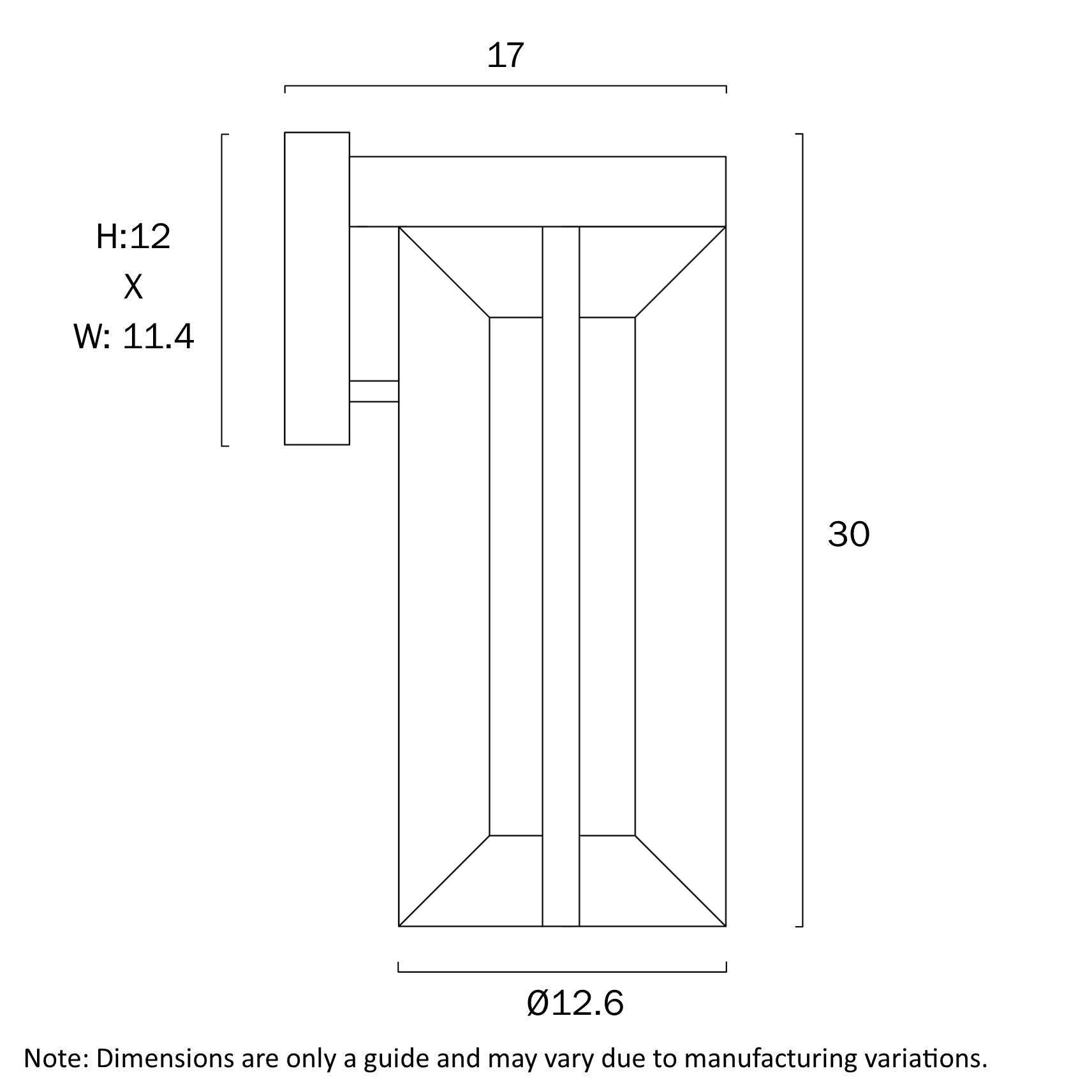 Telbix Brixon 30 Exterior Wall Lamp - Mases LightingTelbix
