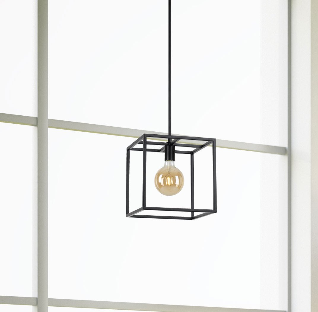 Telbix Collins 1 Lights Pendant - Black
