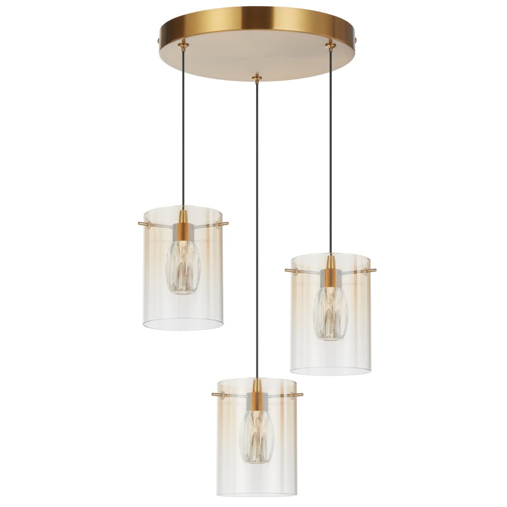 Telbix Crevil 3 Light Pendant - Mases LightingTelbix