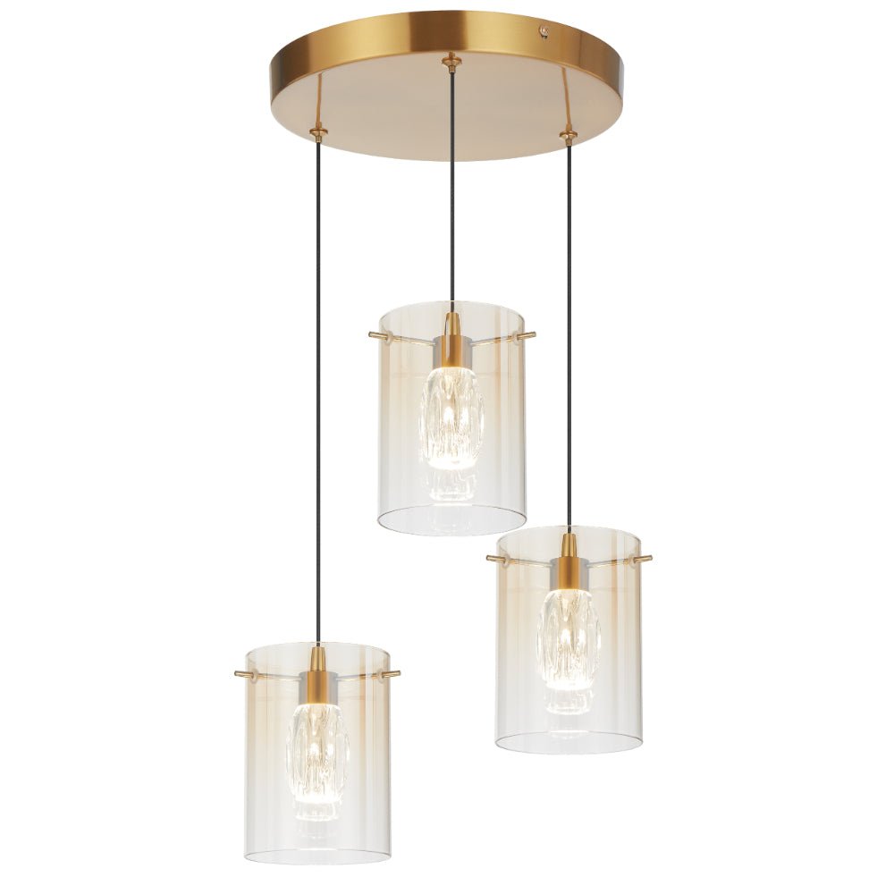Telbix Crevil 3 Light Pendant - Mases LightingTelbix