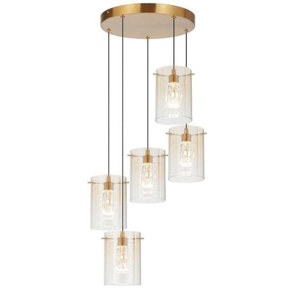 Telbix Crevil 5 Light Pendant - Mases LightingTelbix