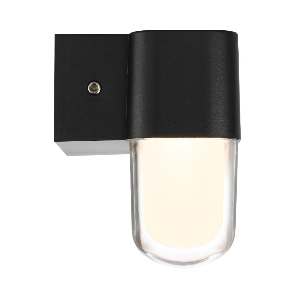 Telbix FADRO LED Exterior Wall Bracket (Available in Black & White, 10cm & 18cm) - Mases LightingTelbix