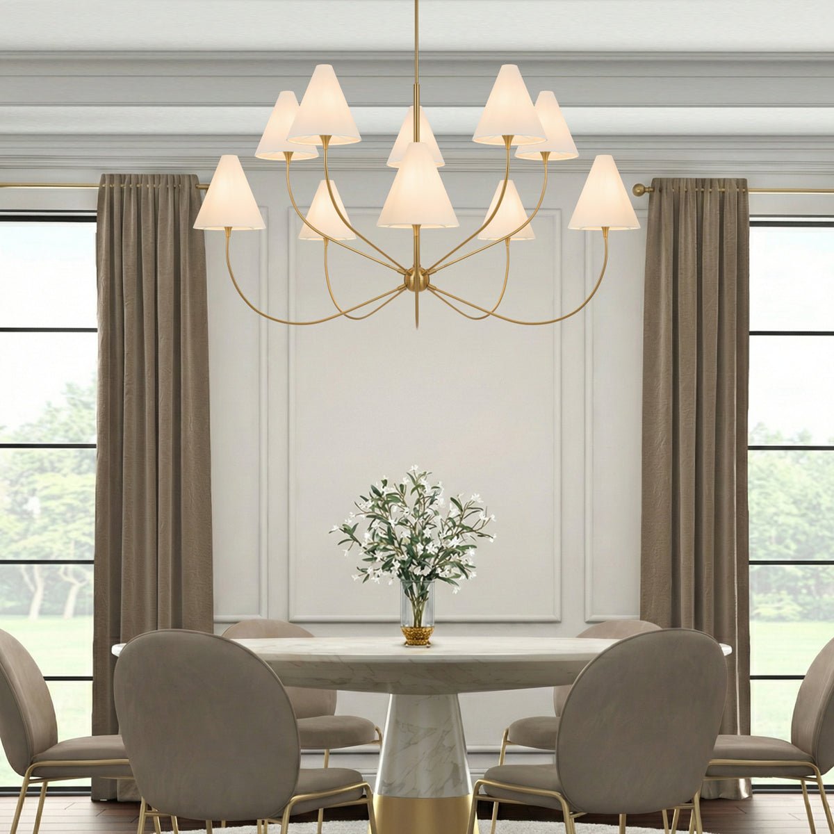 Telbix Farnix 10 Light Pendant - Mases LightingTelbix