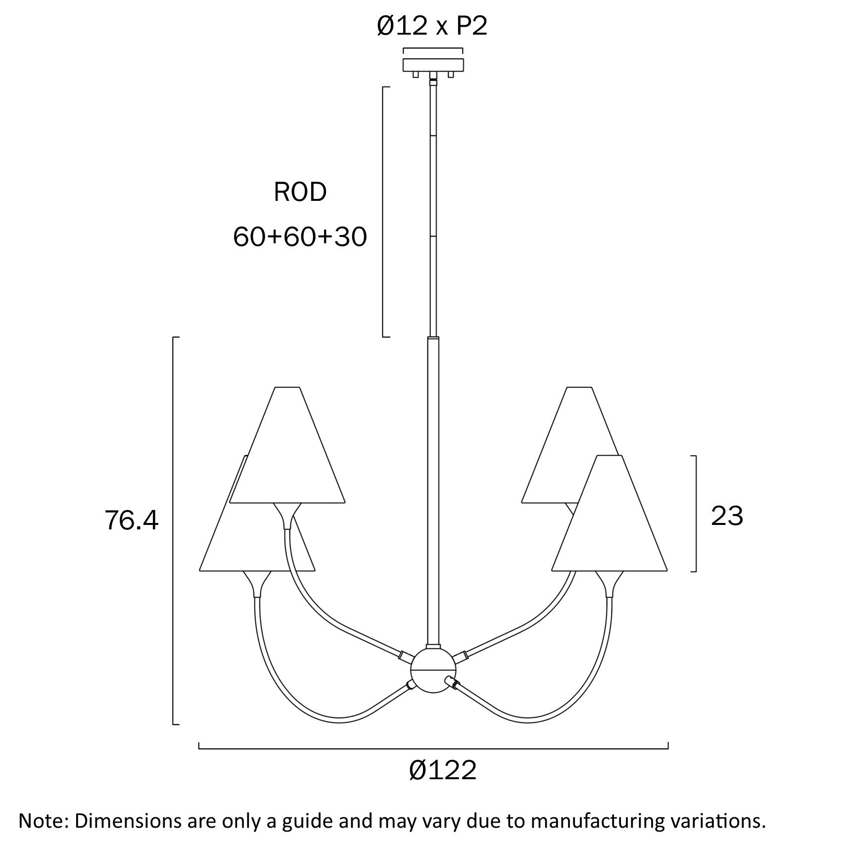 Telbix Farnix 4 Light Pendant - Mases LightingTelbix