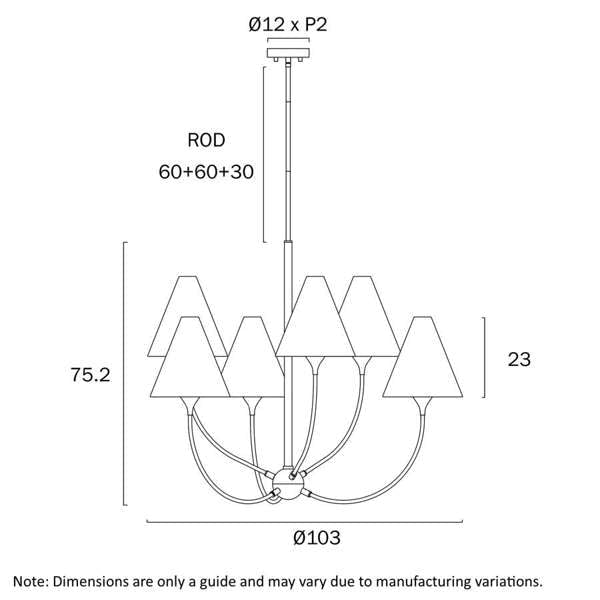 Telbix Farnix 6 Light Pendant - Mases LightingTelbix