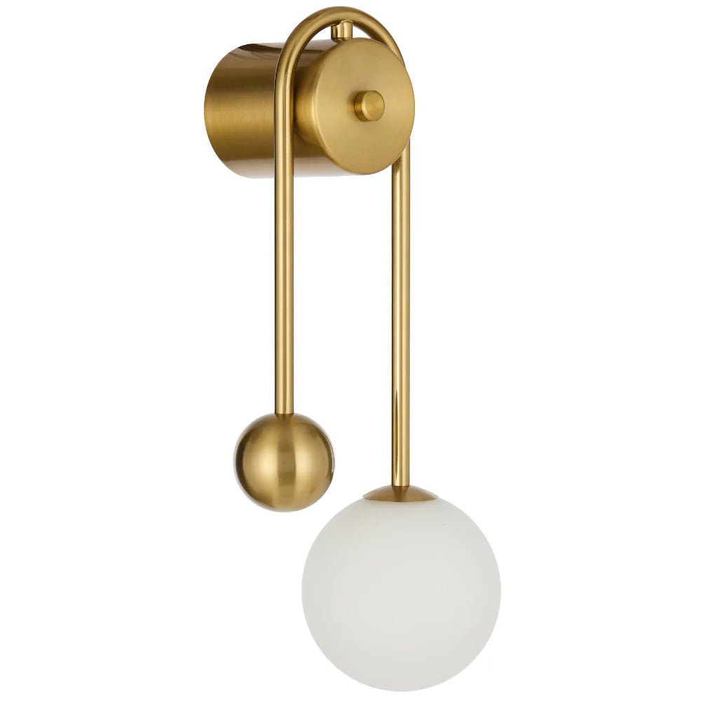 Telbix Felton Arm Wall Light Antique Gold FELTON WBA - AG - Mases LightingTelbix