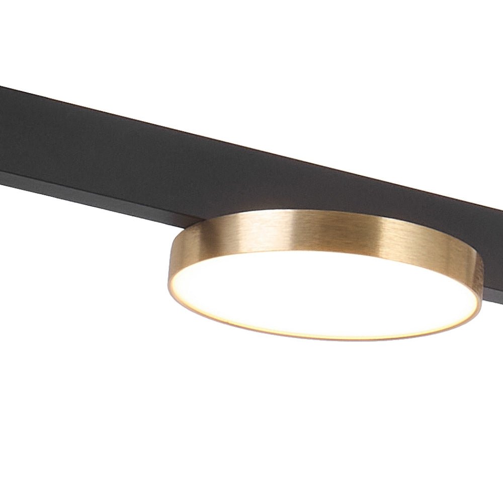 Telbix Fordo 180cm Black Pendant Light