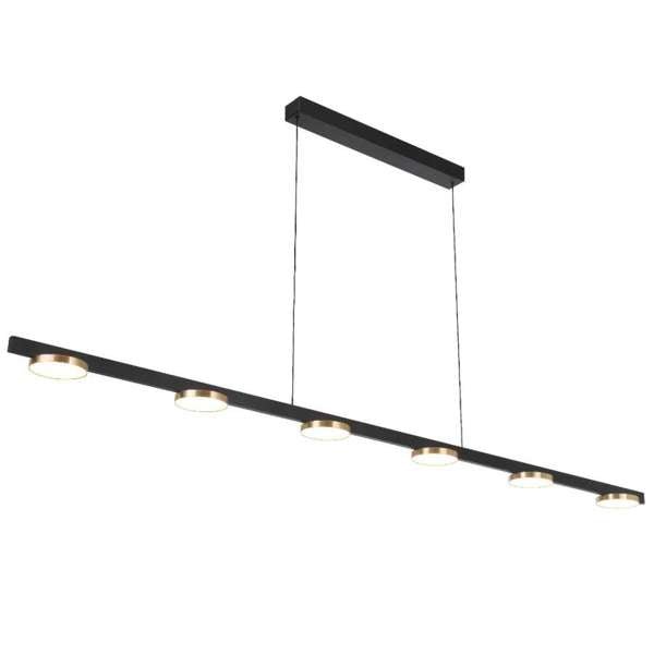 Telbix Fordo 180cm Black Pendant Light