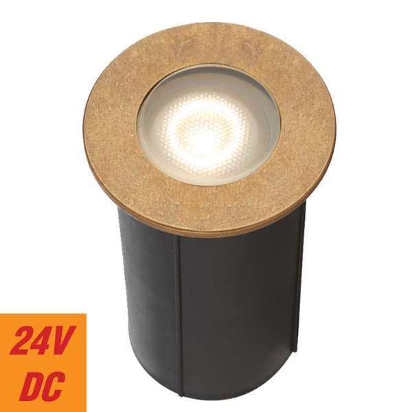 Telbix Halon 1W 24V Ingroud Light Stainless Steel - Mases LightingTelbix