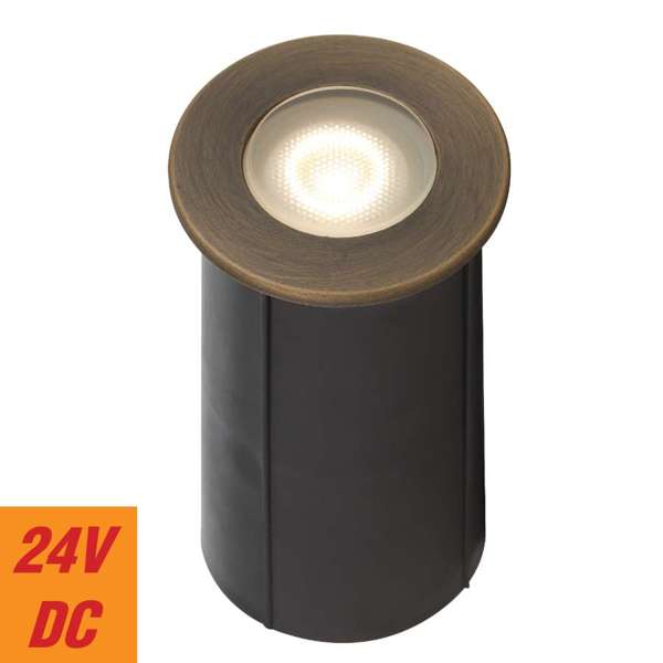 Telbix Halon 1W 24V Ingroud Light Stainless Steel - Mases LightingTelbix