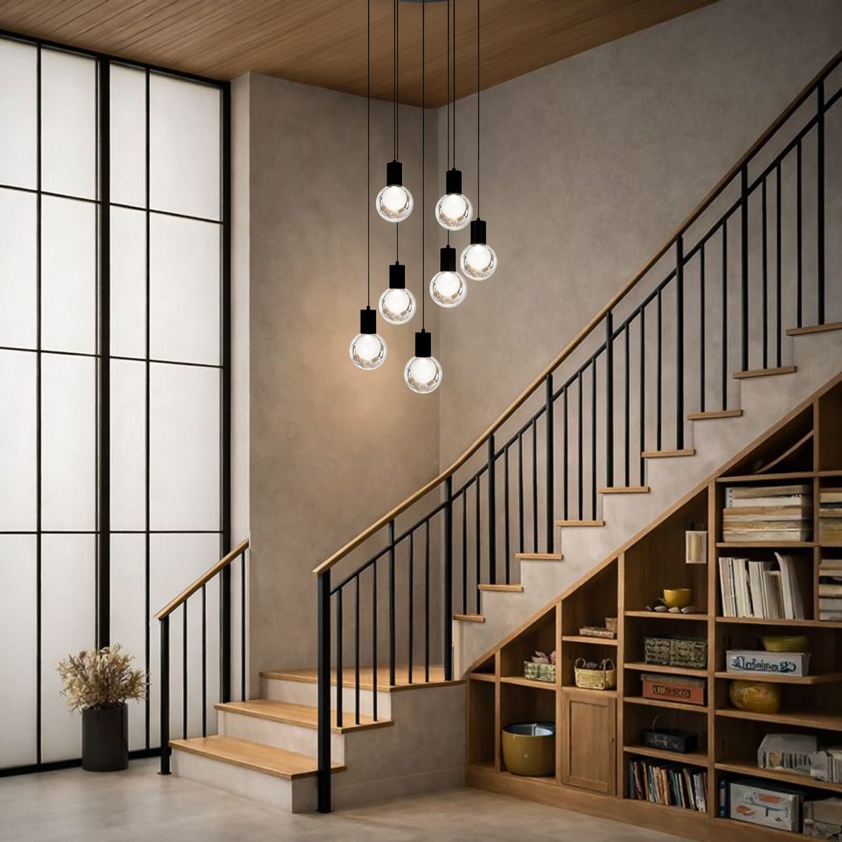 Telbix Invar 7 Light Pendant - Mases LightingTelbix