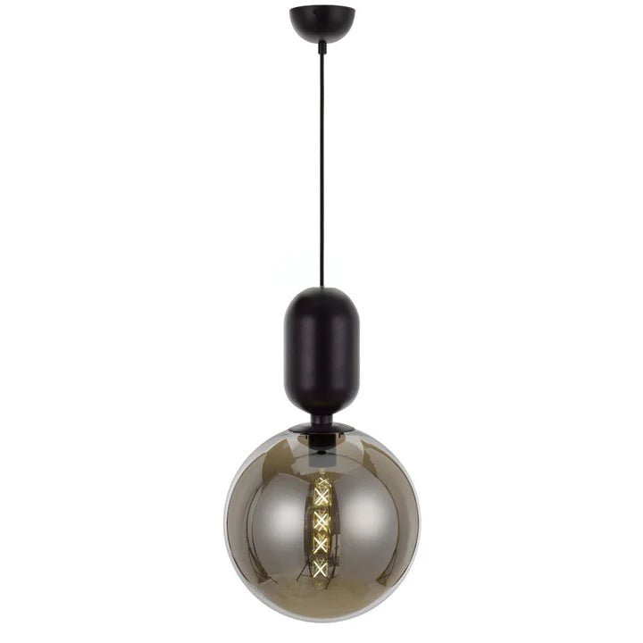 Telbix Kade 30 Pendant - Black Smoke - Mases LightingTelbix