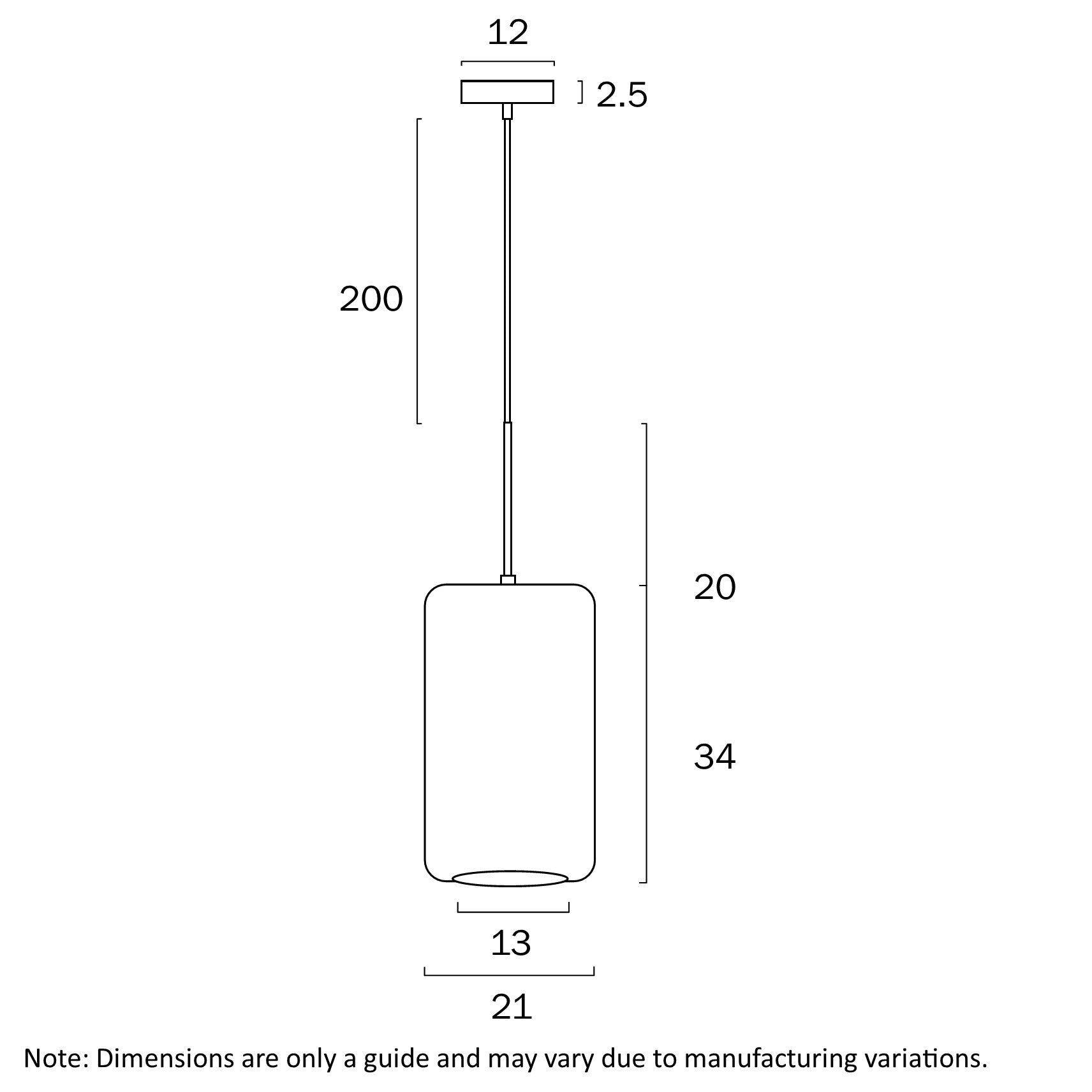 Telbix Korova Medium Pendant - Mases LightingTelbix