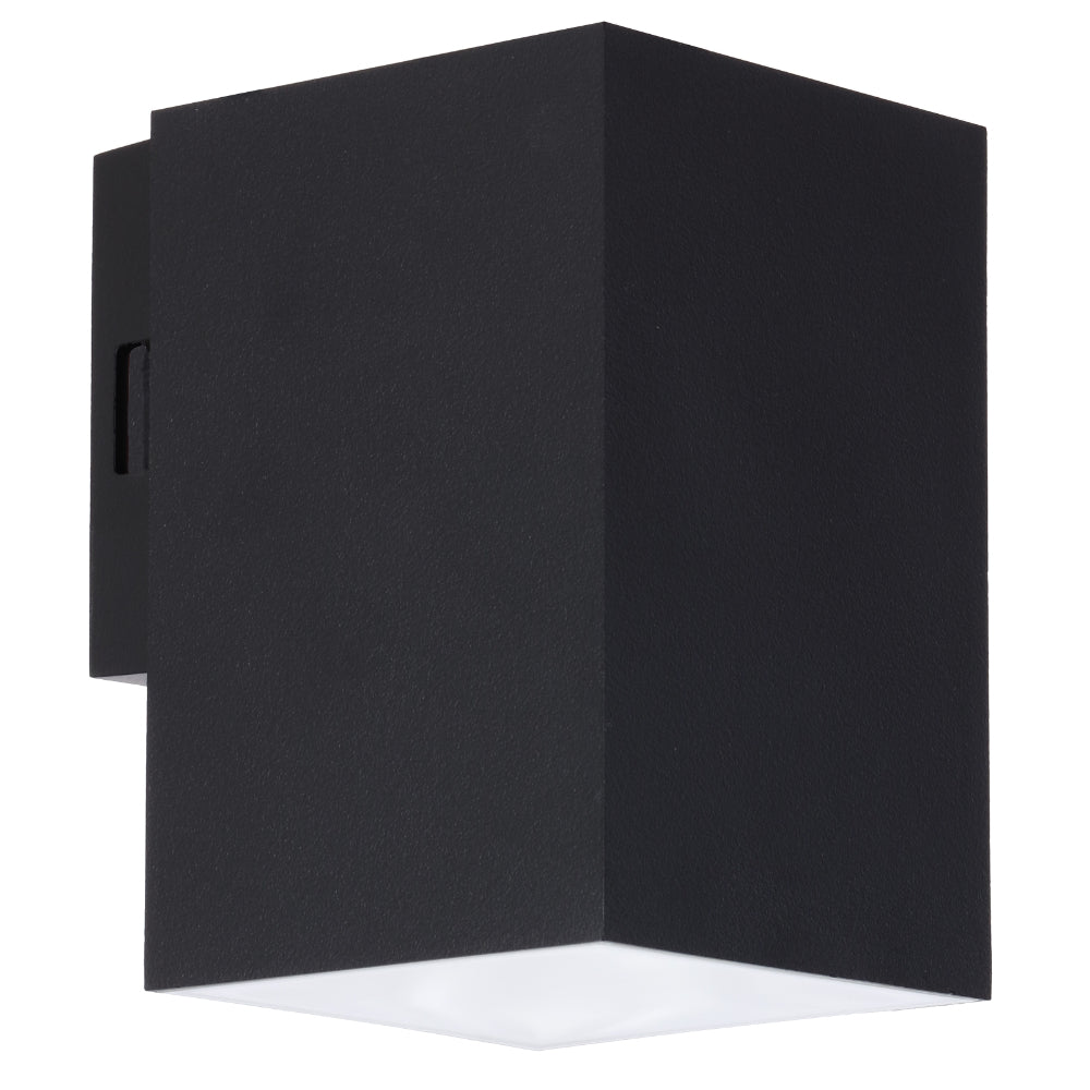 Telbix Lorsa 1 Light Exterior 9W LED Wall Light in Black or White - Mases LightingTelbix