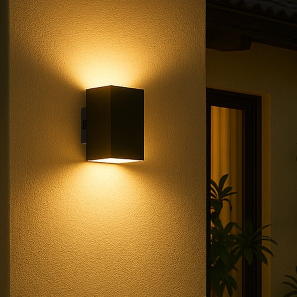 Telbix Lorsa 2 Light Exterior Wall Light in Black or White - Mases LightingTelbix