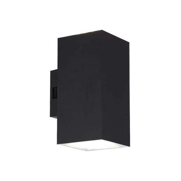 Telbix Lorsa 2 Light Exterior Wall Light in Black or White - Mases LightingTelbix
