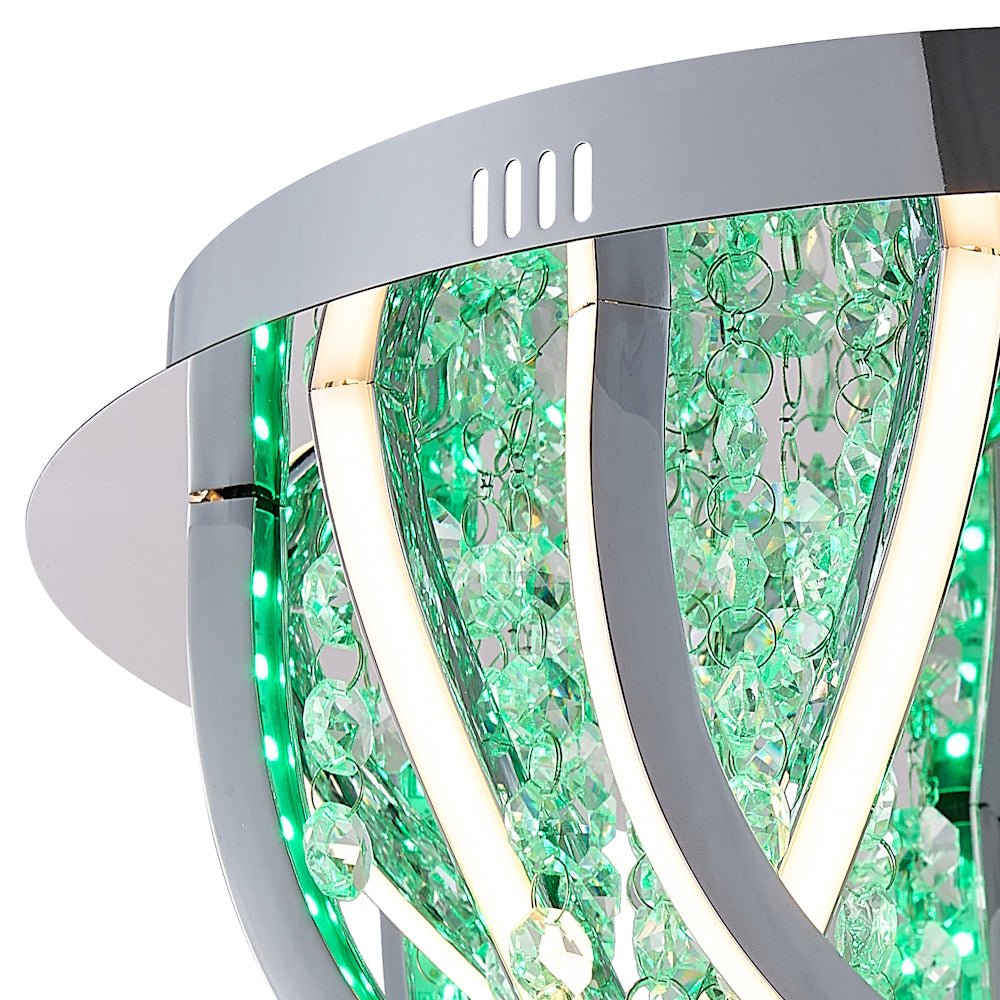 Telbix Luxia Round Close to Ceiling LED Light - Mases LightingTelbix
