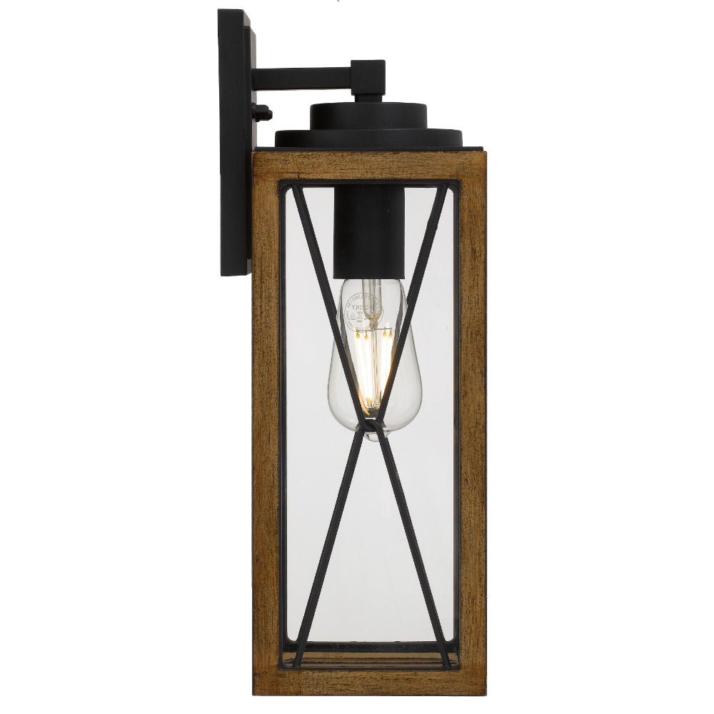 Telbix Mallory 40 Exterior Wall Light MALLORY EX40-BK