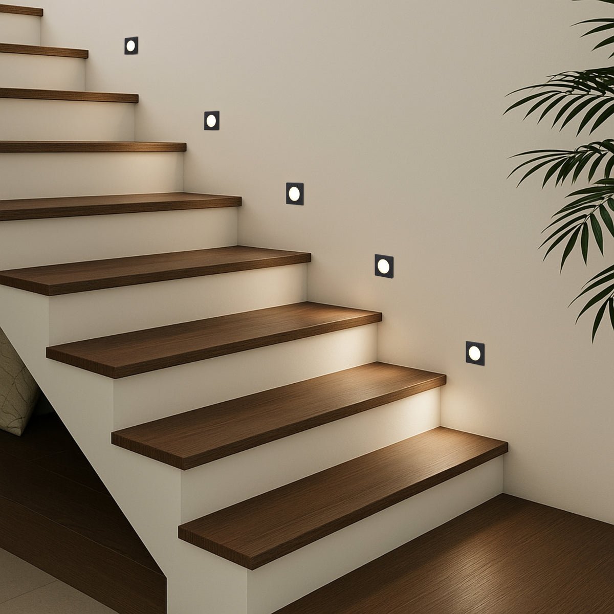 Telbix Maren 2W LED Square Steplight Multi - Colour / Tri - Colour - Mases LightingTelbix