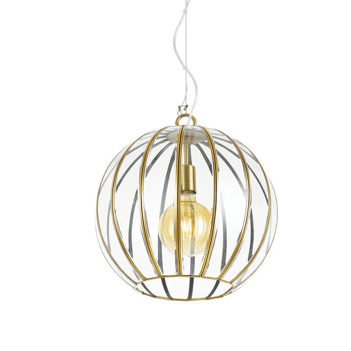 Telbix Medina 40 Pendant - Antique Brass - Mases LightingTelbix