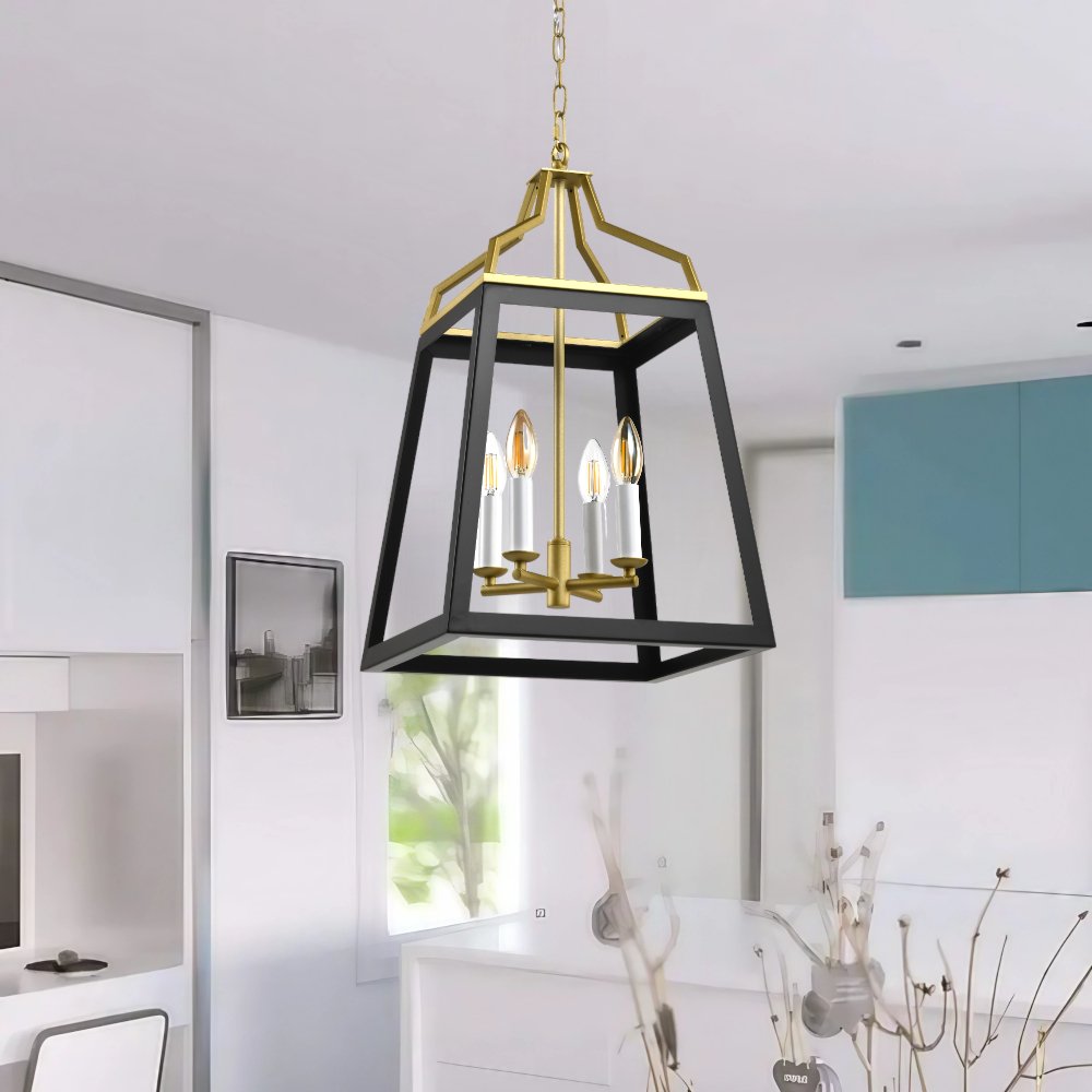 Telbix Monteal 4 Light Pendant- Antique Gold - Mases LightingTelbix