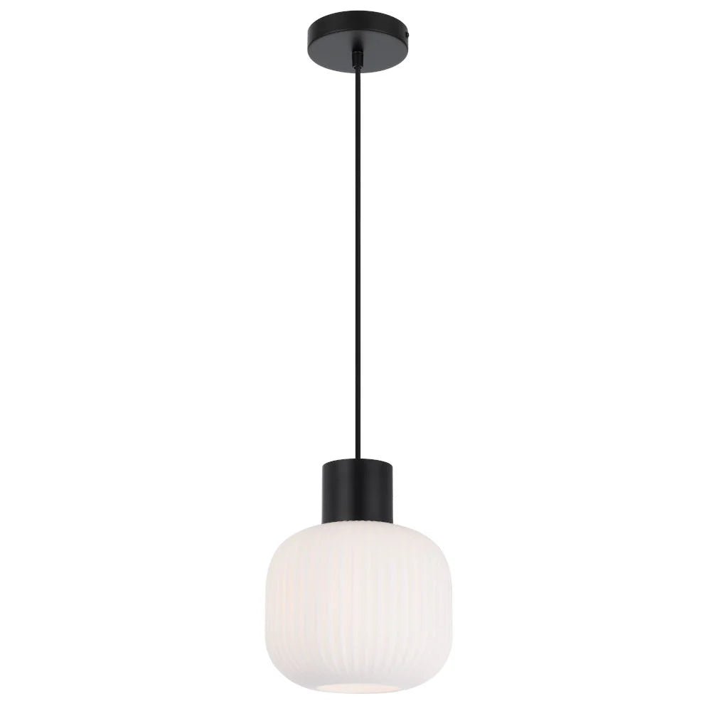 Telbix Nori 20 Lights Pendant - Black Opal Matt