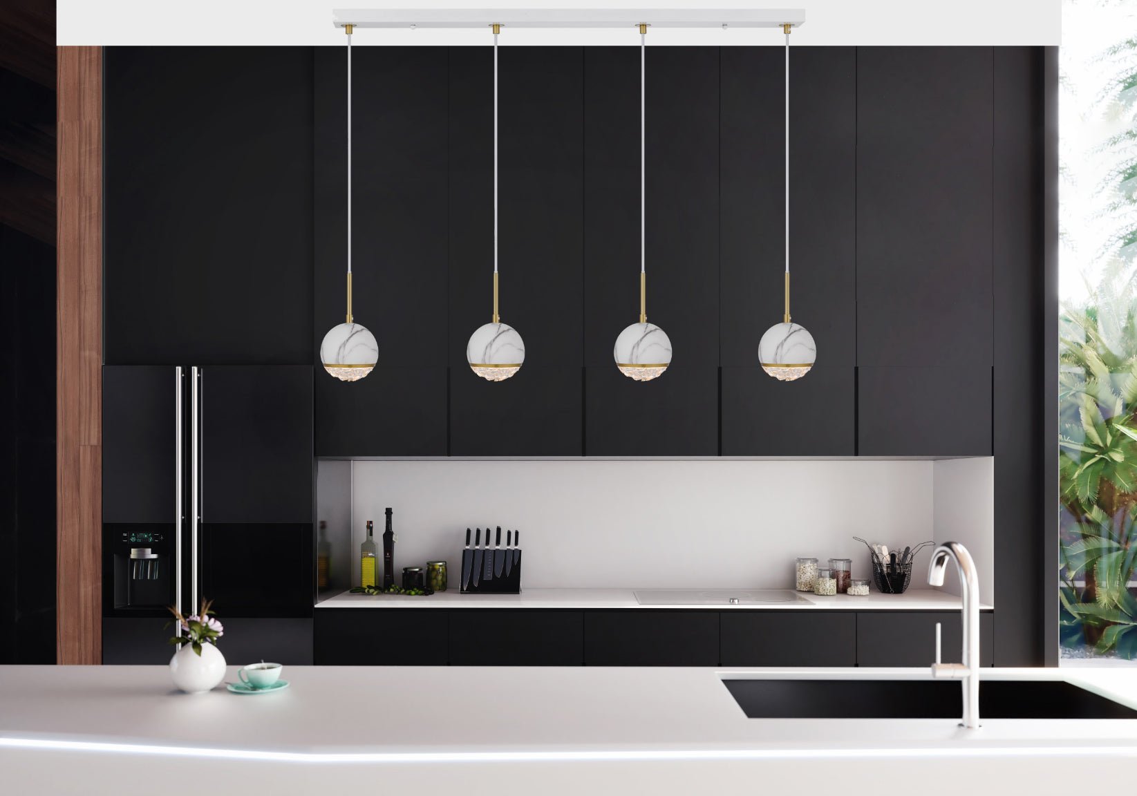 Telbix Oneta 4 Lights Pendant - Mases LightingTelbix