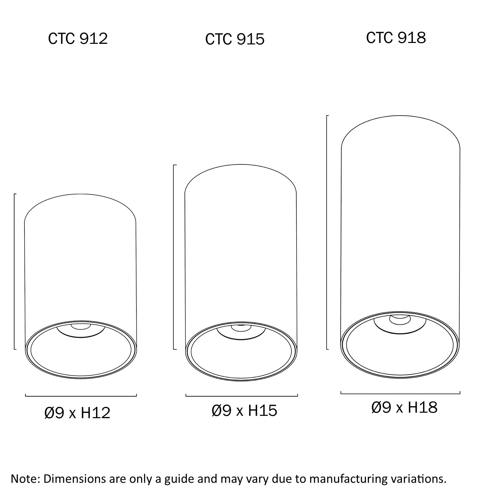 Telbix OREN CTC 12W LED - Mases LightingTelbix