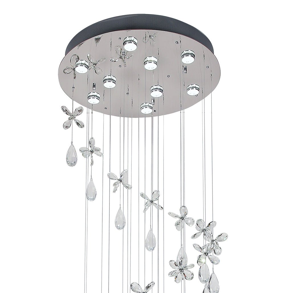 Telbix Paradis 251cm Pendant - Chrome