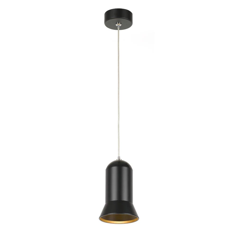 Telbix Parker Led Pendant 16cm, 9cm - Black/White - Mases LightingTelbix