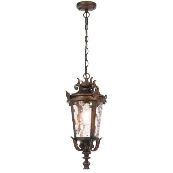 Telbix Pedral Outdoor Pendant Light in Bronze & Black | 18cm & 23cm - Mases LightingTelbix