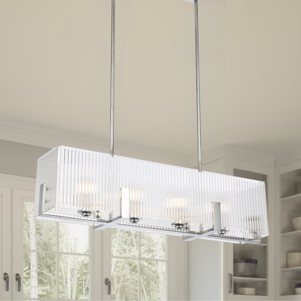 Telbix Pelion 4 Light Pendant Chrome PELION PE4 - CH - Mases LightingTelbix