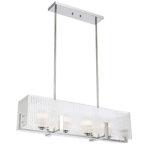 Telbix Pelion 4 Light Pendant Chrome PELION PE4 - CH - Mases LightingTelbix