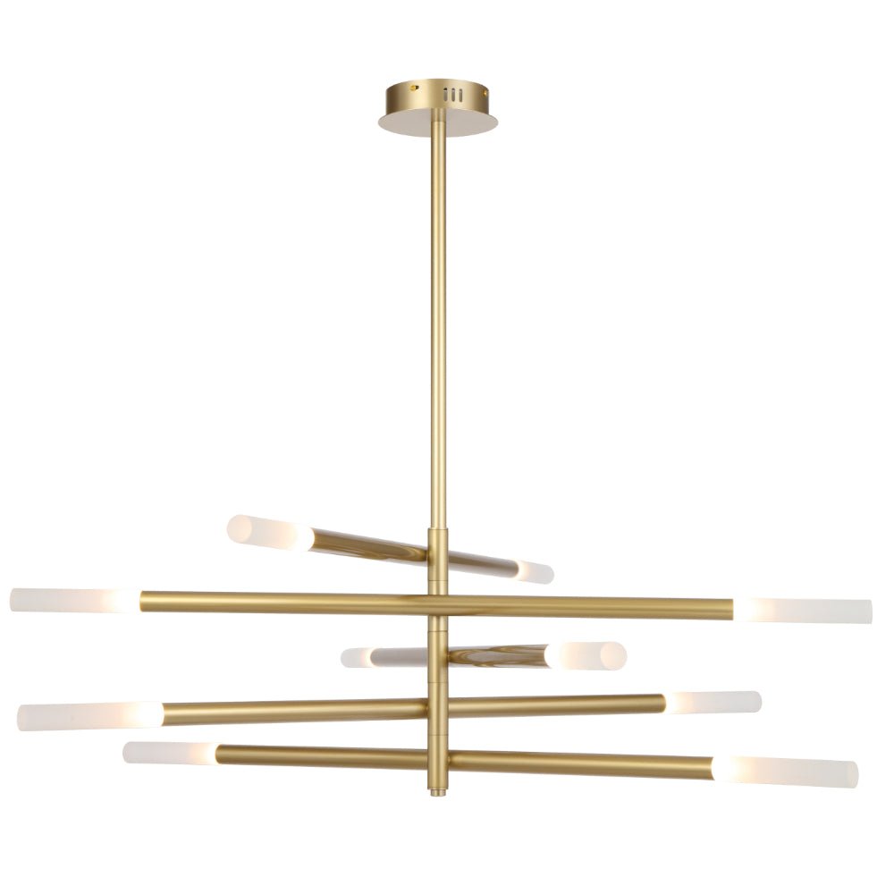 Telbix Pinta 10 Light LED Pendant Gold PINTA PE10-GD