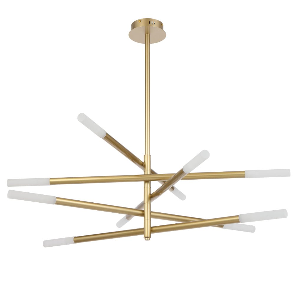 Telbix Pinta 10 Light LED Pendant Gold PINTA PE10-GD