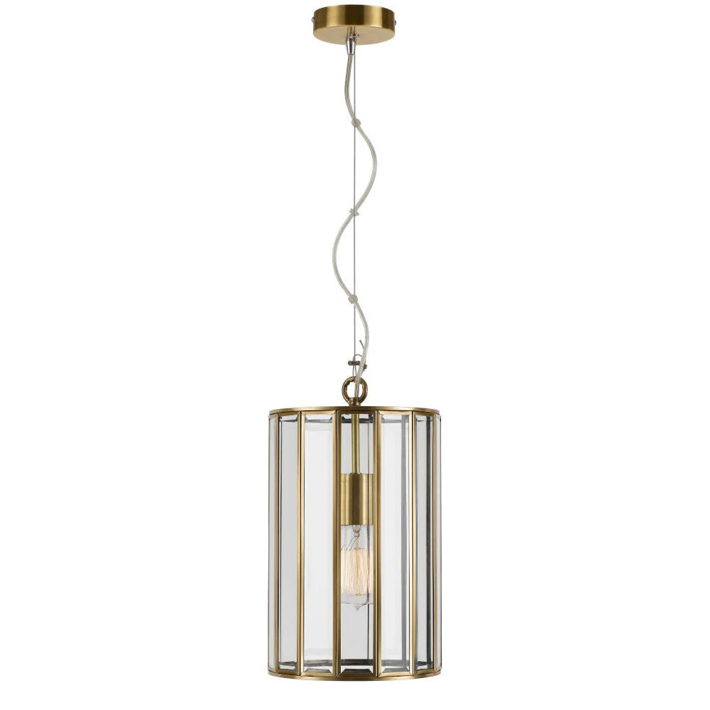 Telbix Pratt 30/20 - Antique Brass/Black - Mases LightingTelbix