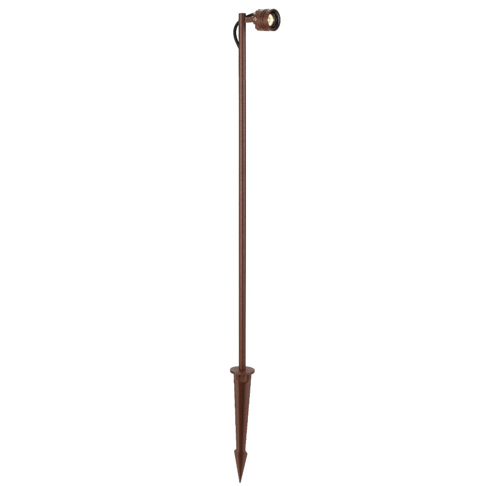 Telbix Rilto Post Light in Verde Green, Black and Corten - Mases LightingTelbix