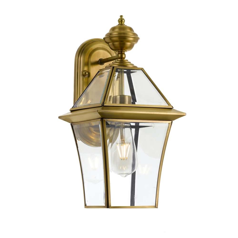 Telbix Rye 20 Solid Brass Exterior Wall Light - Mases LightingTelbix