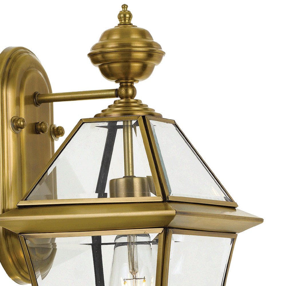 Telbix Rye 27 Solid Brass Exterior Wall Light - Mases LightingTelbix