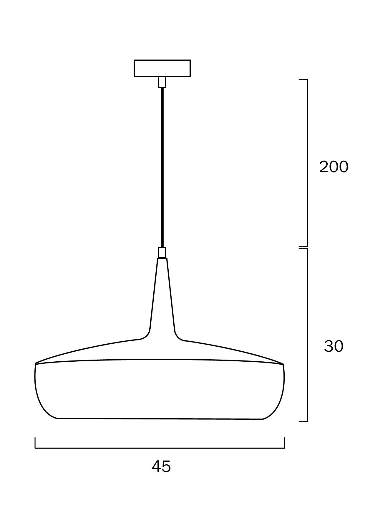 Telbix Sabra 43 Pendant - Mases LightingTelbix