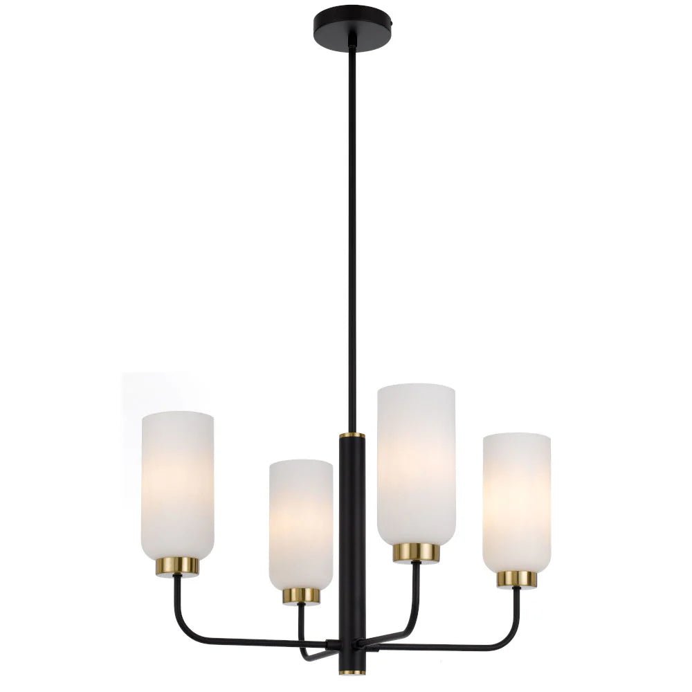 Telbix Sebring 4 Lights Pendant - Black Opal Matt - Mases LightingTelbix