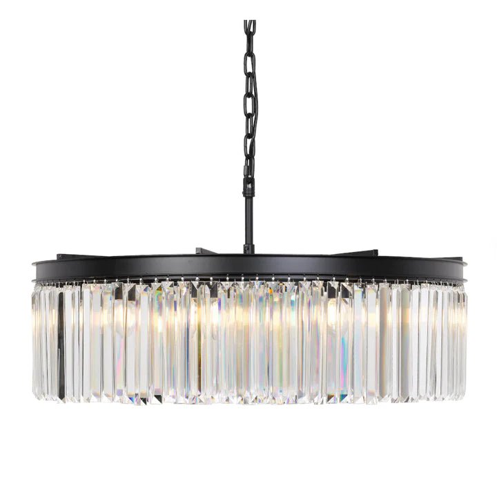 Telbix Serene 8 Lights Pendant - Black - Mases LightingTelbix