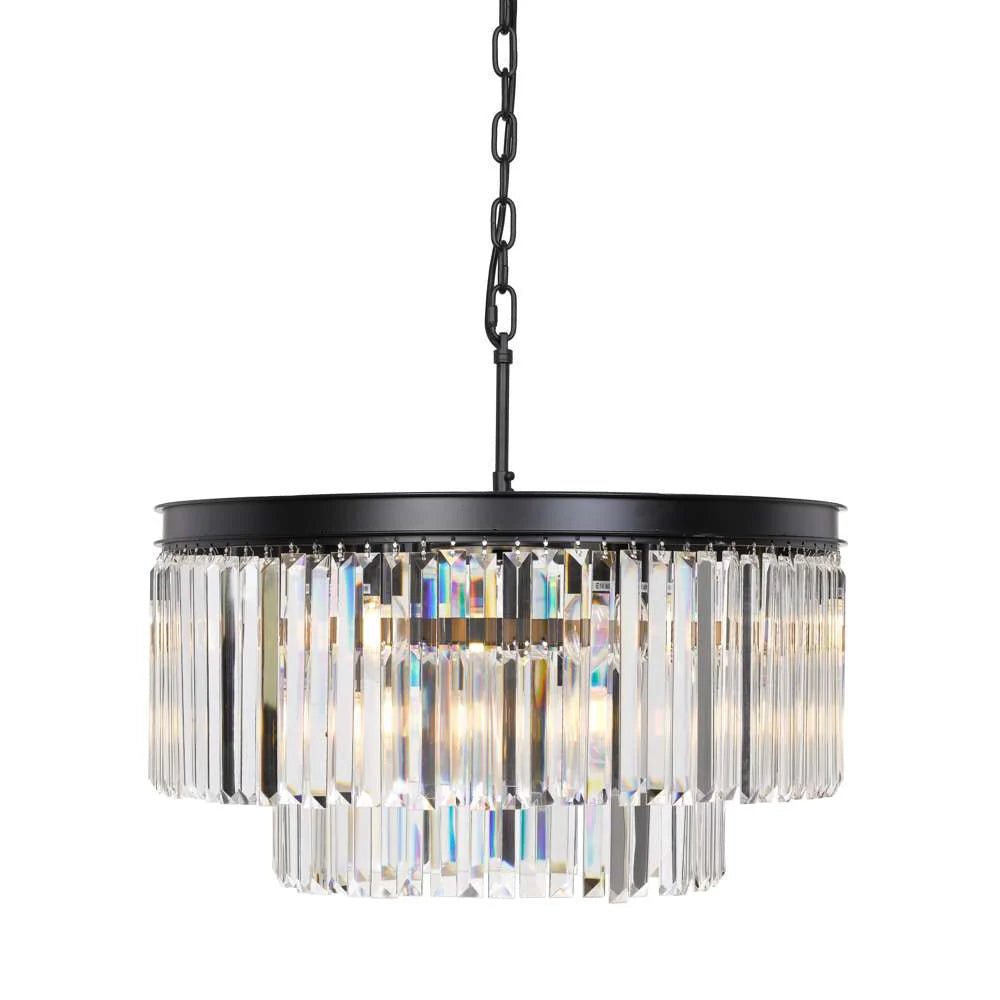 Telbix Serene 9 Lights Pendant - Black - Mases LightingTelbix