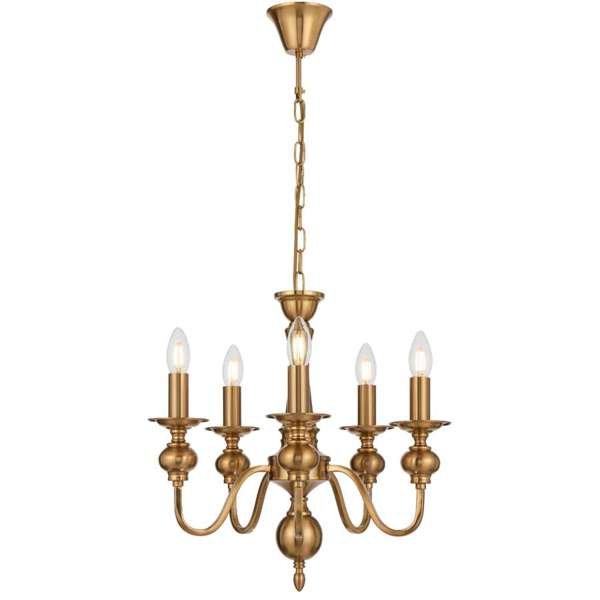 Telbix Siedel 5 Light Pendant Copper SIEDEL PE05 - CP - Mases LightingTelbix